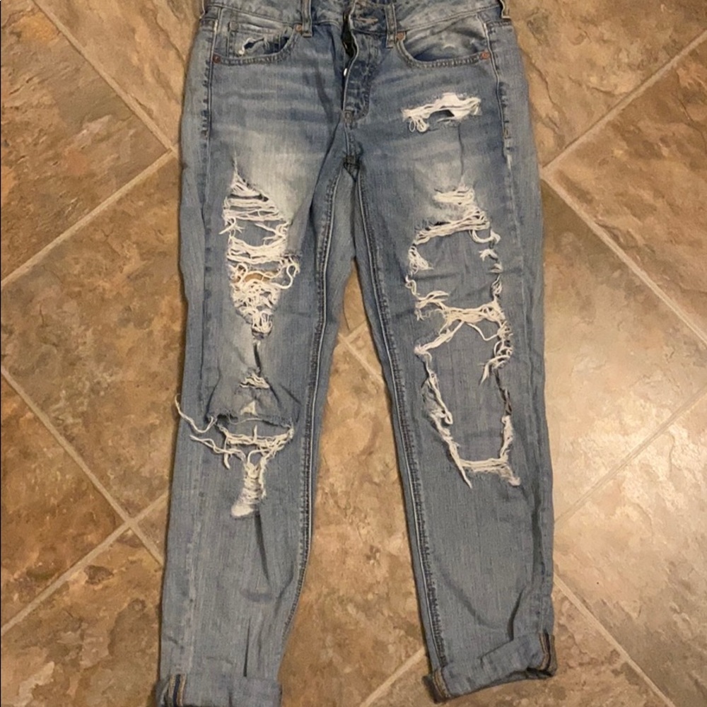 American Eagle boyfriend jeans